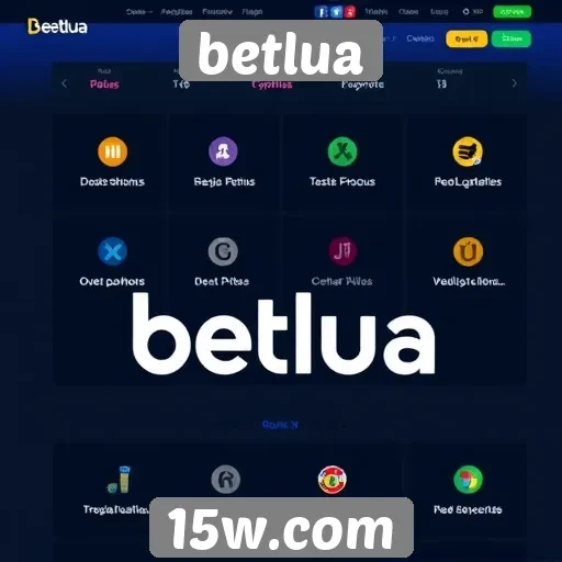 Recursos e funcionalidades do site betlua
