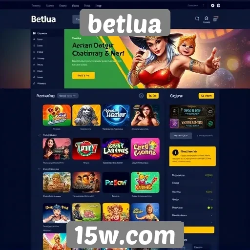 A interface do usuário do Betlua é intuitiva e acessível