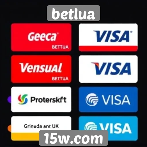 Comparativo de métodos de pagamento no betlua