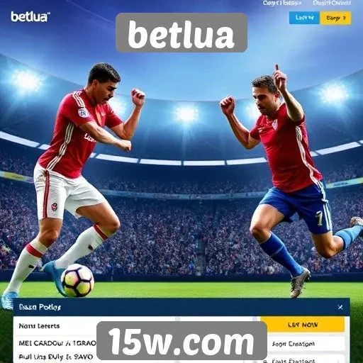 Apostas esportivas no site Betlua
